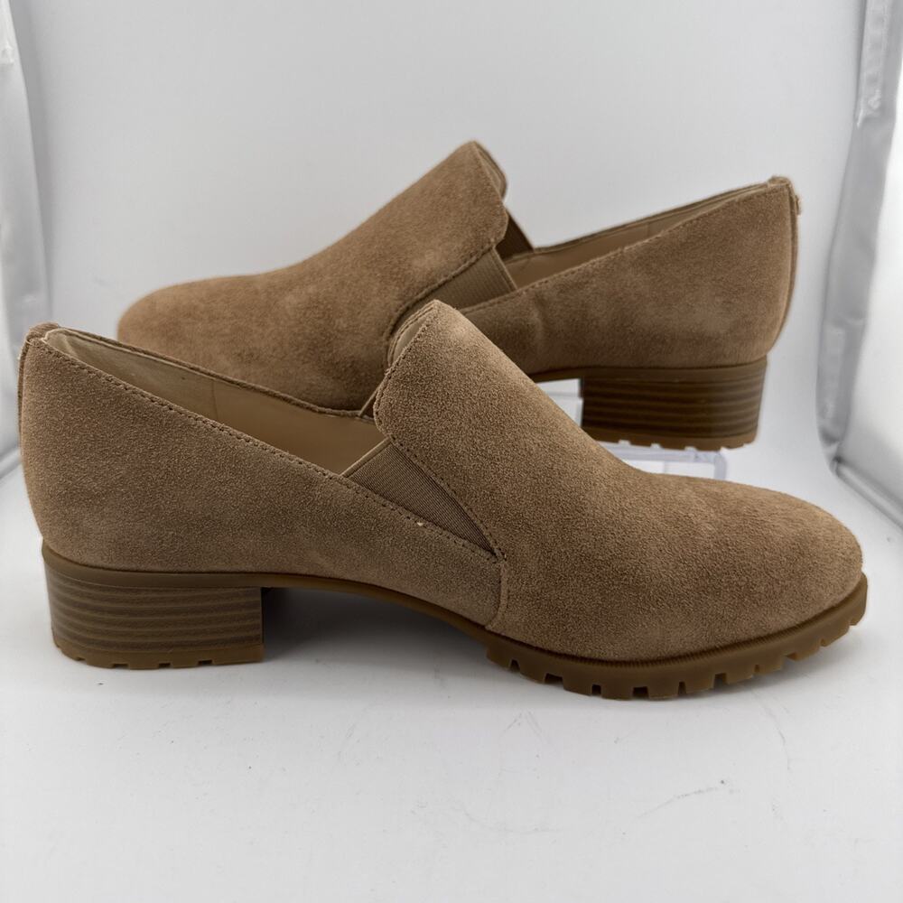 Nine West Women's Lightning Suede Loafers Natural Suede Size 6 NWB - Picture 6 of 9